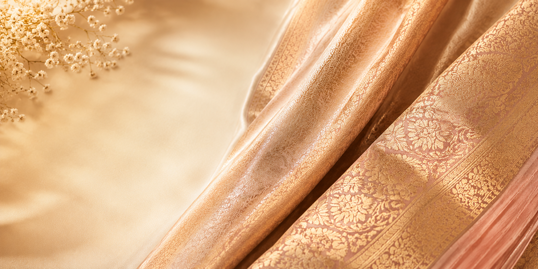 Celebrate every occasion with timeless sarees, luxurious fabrics, and elegant designs. Enjoy 10% off your order.