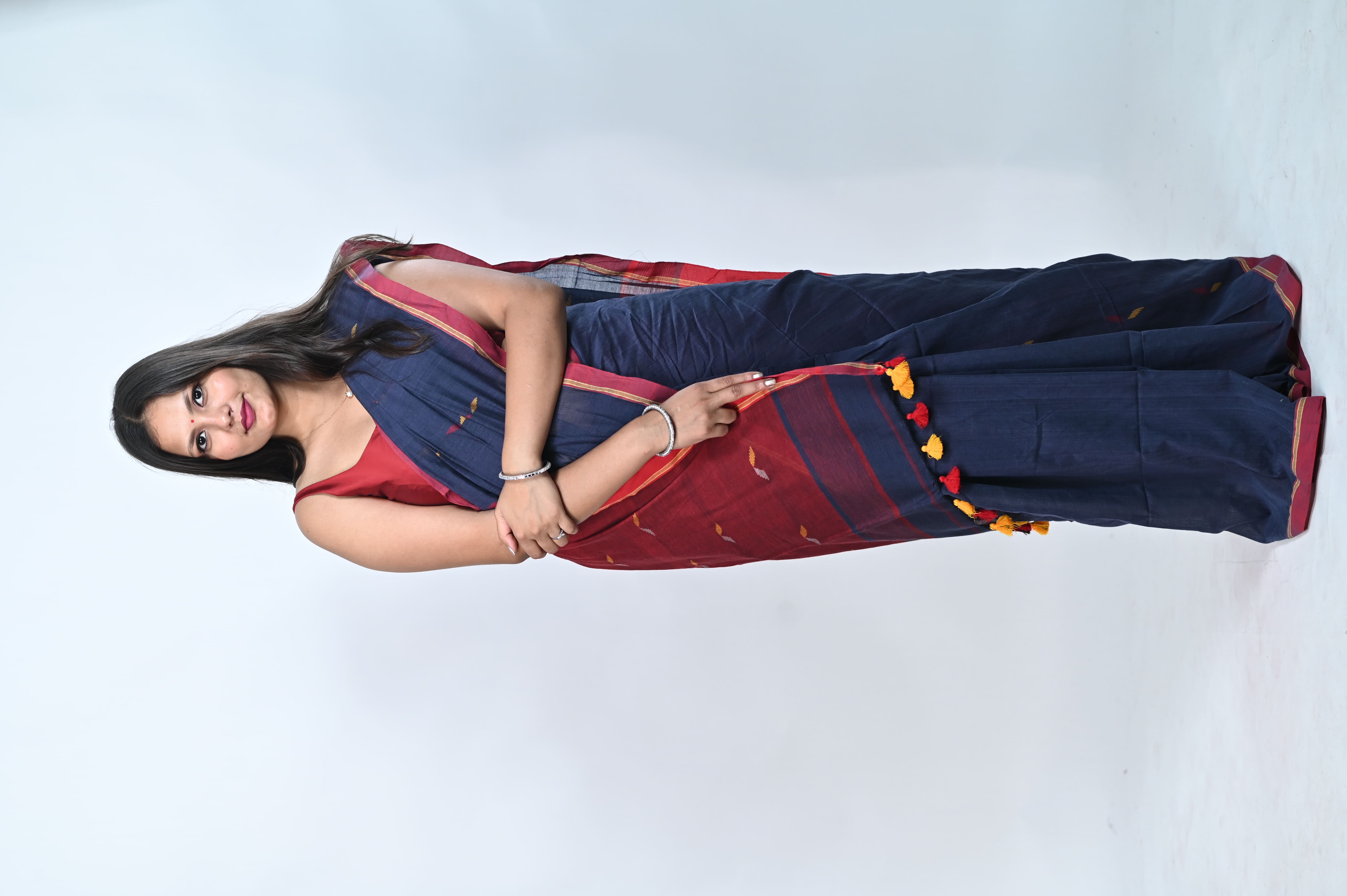 mulmul cotton saree