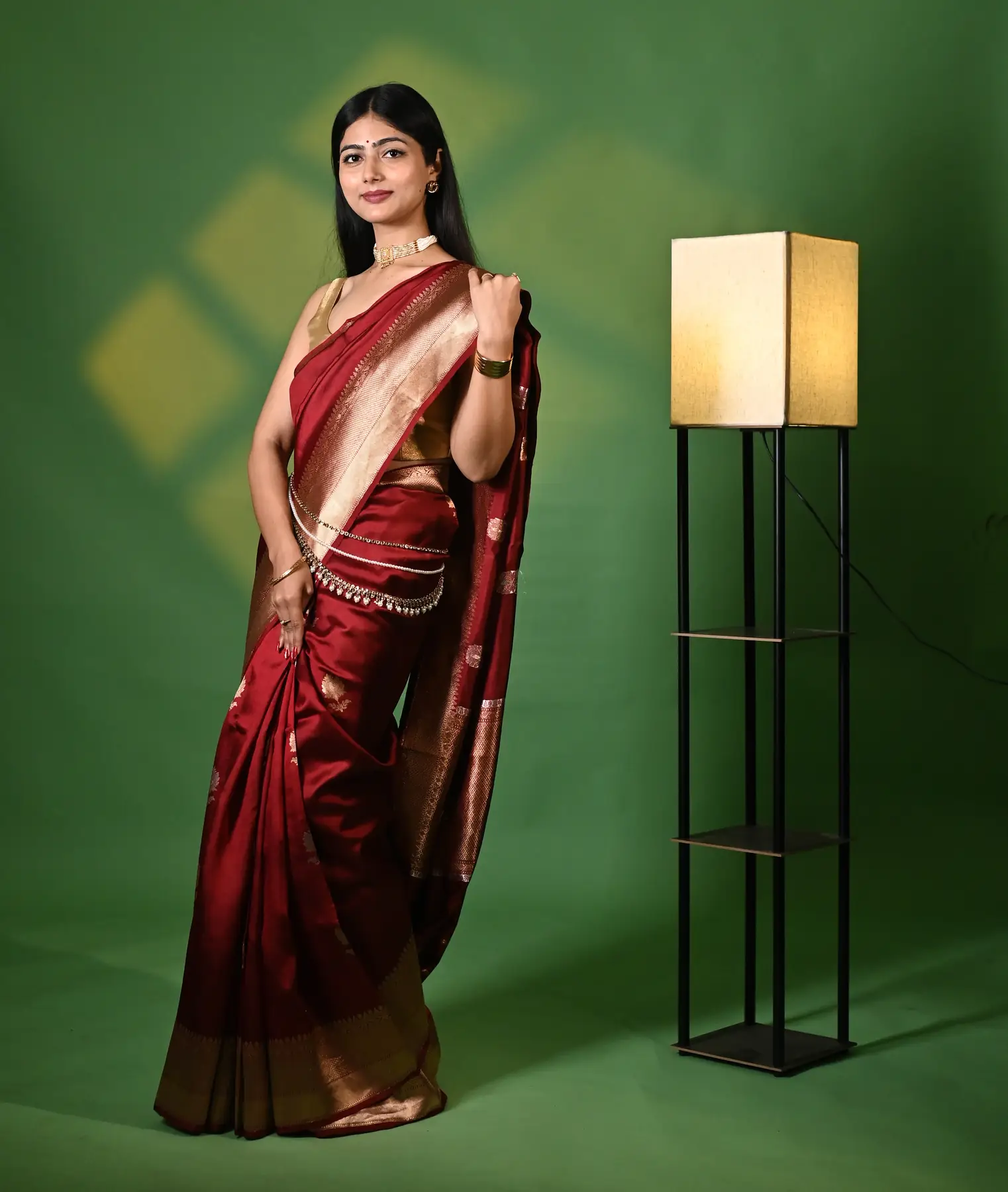 Handloom pure katan banarasi saree